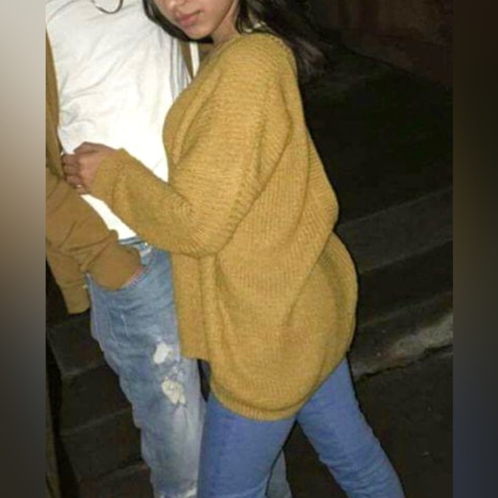 Cozy knitted sweater
